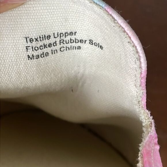 Rampage Bianca Womens Slip On Tie Dye Mules Spring Slides Espadrille Sz 5.5 - Picture 11 of 11